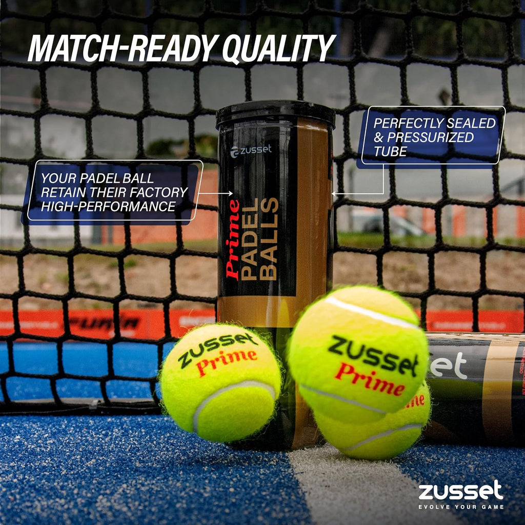 Padel Balls Prime 2025 (1, 3, 6 & 40 Pack)
