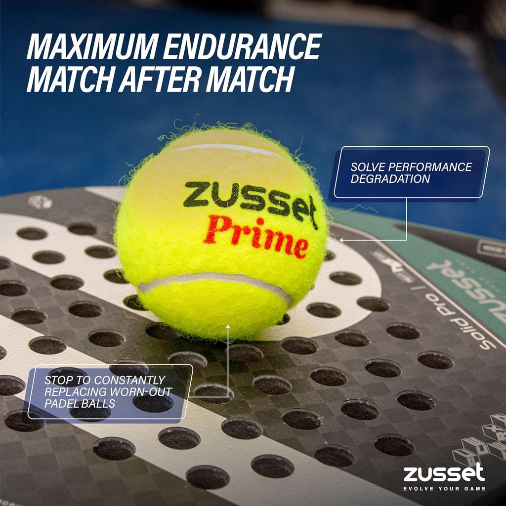 Padel Balls Prime 2025 (1, 3, 6 & 40 Pack)