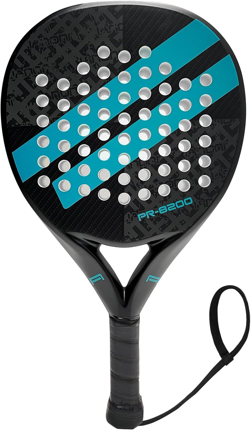 Padel Racket Carbon Fiber Surface with EVA Memory Flex Foam Core Lightweight Padel Racquet