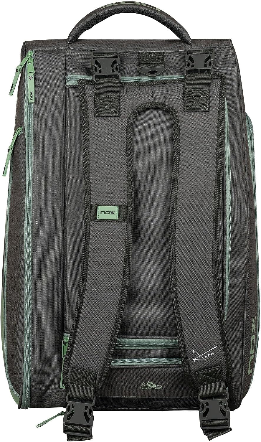 Padel Racket Bag AT10 Competition Trolley | High-Capacity Padel Bag for Men |  Thermotech Thermal Compartment | Multi-Functional Backpack & Shoulder Bag | Holds up to 3 Padel Rackets & Accessories