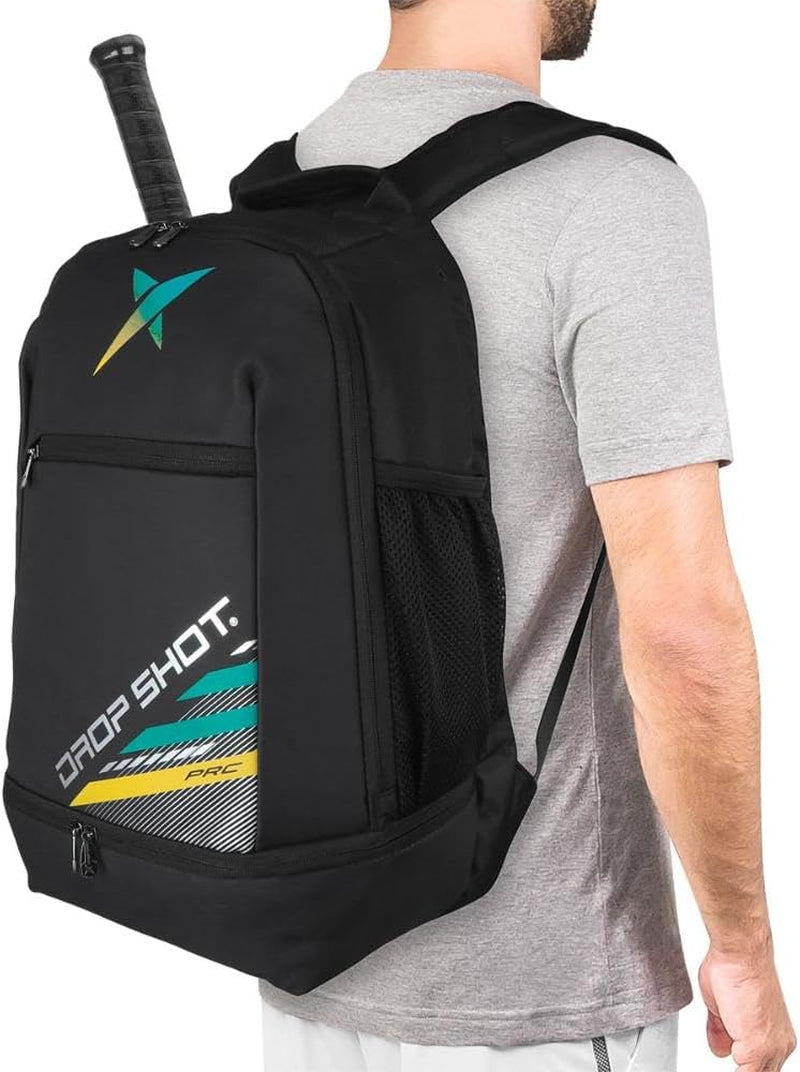 Unisex Padel Backpack Alsai Campa by Lucas Campagnolo - Holds Padel Rackets or Tennis Rackets - with Insulated Pocket and Separate Shoe Bag