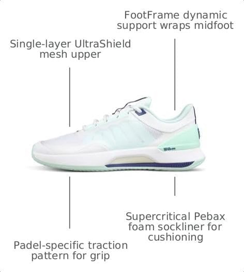 Wilson Women'S Intrigue Tour Padel Shoe
