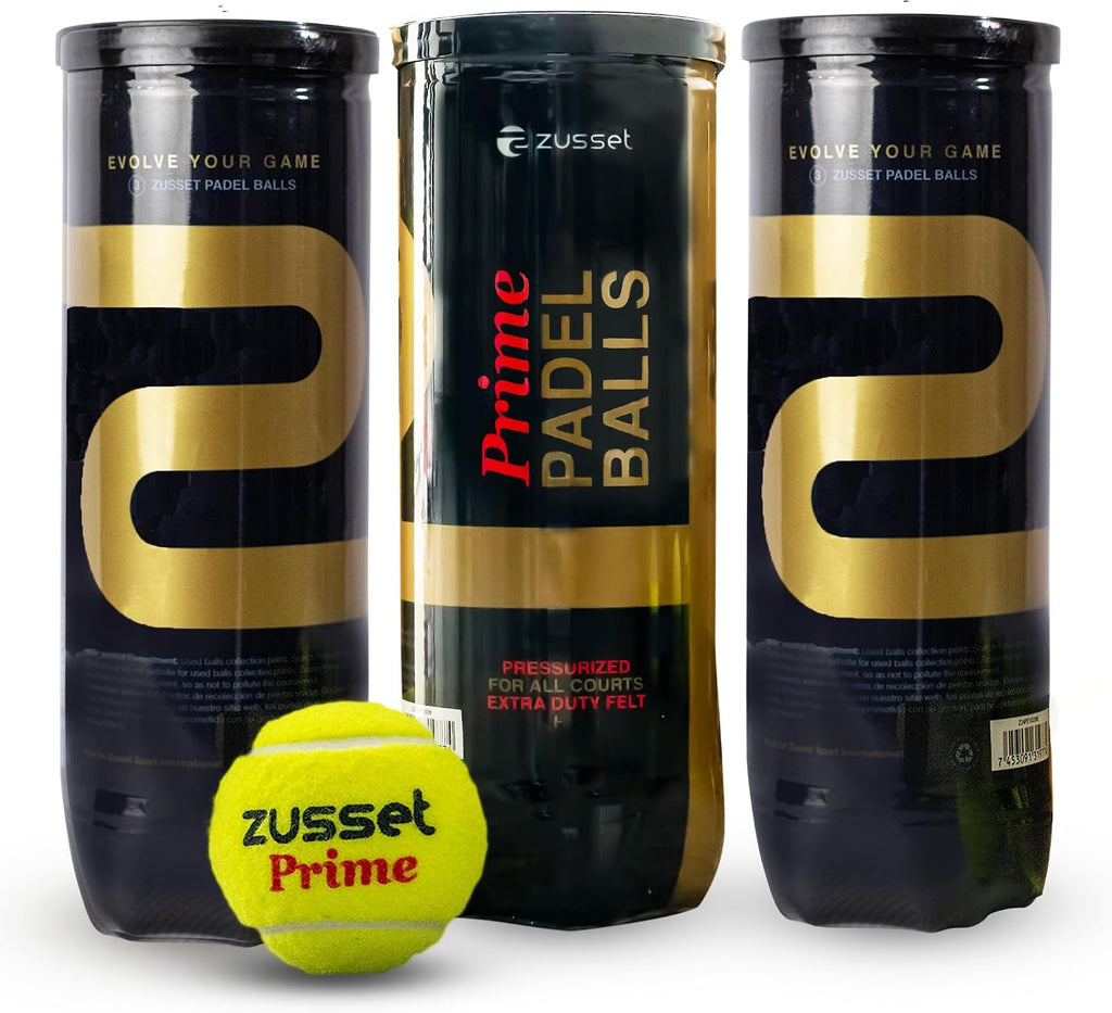 Padel Balls Prime 2025 (1, 3, 6 & 40 Pack)