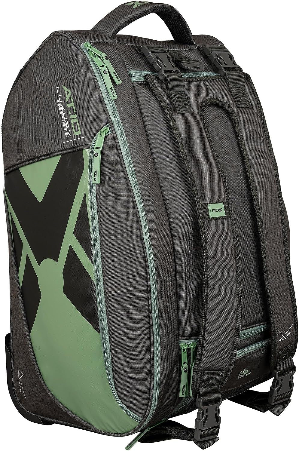 Padel Racket Bag AT10 Competition Trolley | High-Capacity Padel Bag for Men |  Thermotech Thermal Compartment | Multi-Functional Backpack & Shoulder Bag | Holds up to 3 Padel Rackets & Accessories