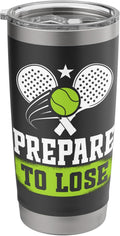 Padel Game Padel Racket Padel Tennis Prepare to Padel Stainless Steel Insulated Tumbler