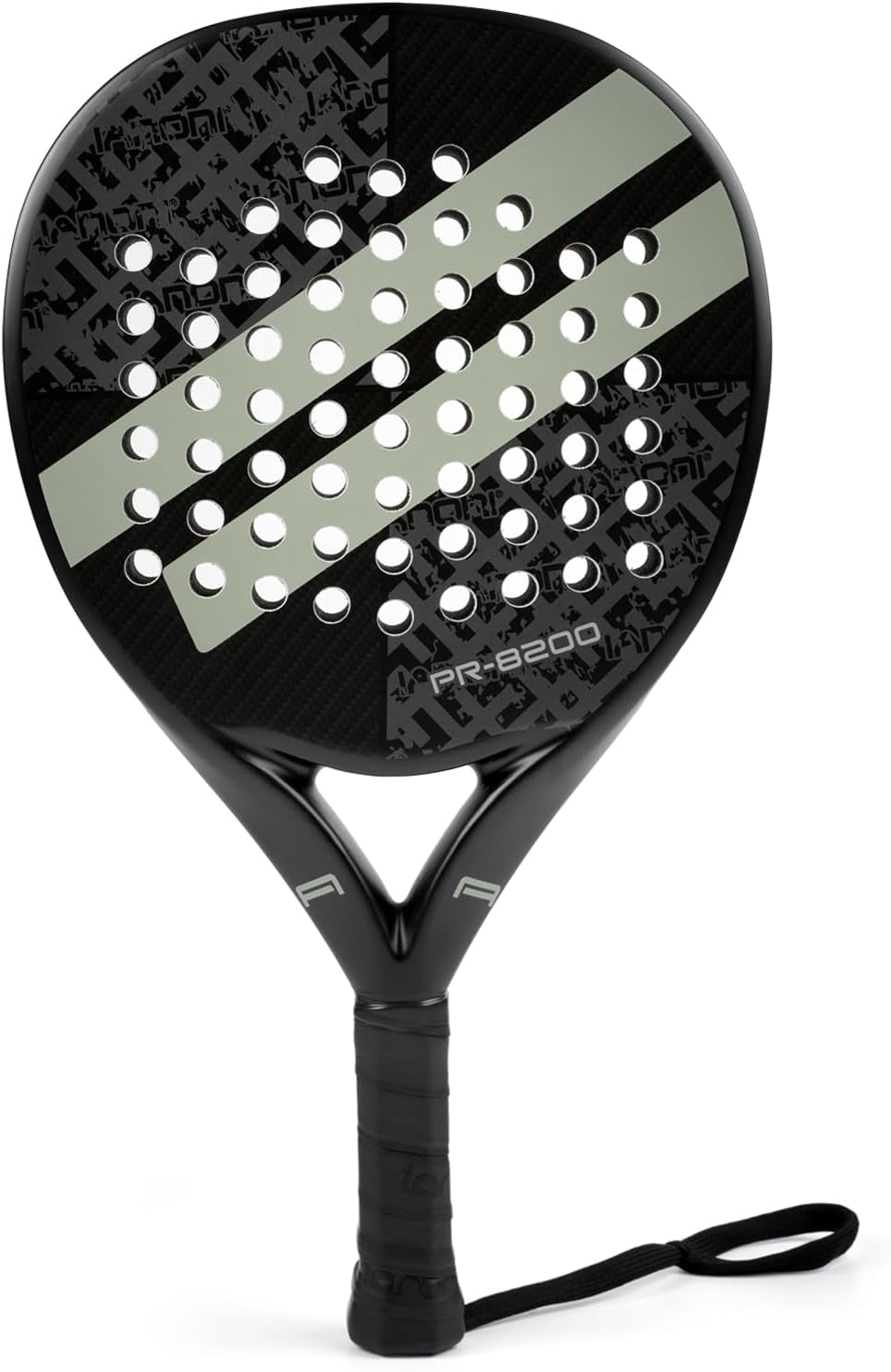 Padel Racket Carbon Fiber Surface with EVA Memory Flex Foam Core Lightweight Padel Racquet